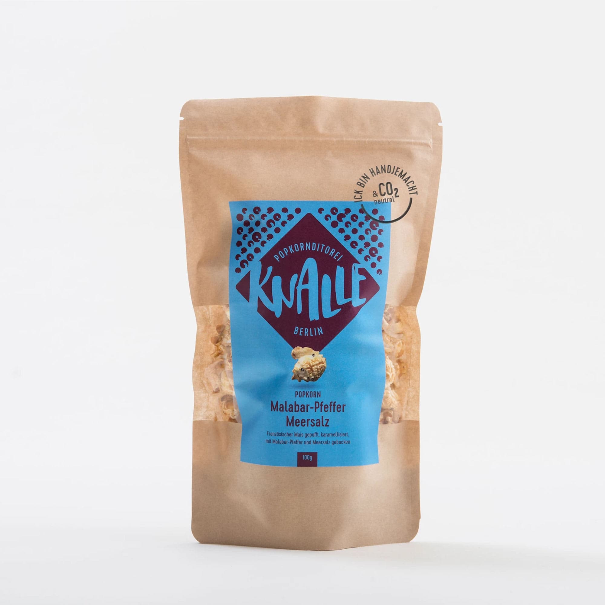 Knalle Popcorn Salz und Butter, 100g