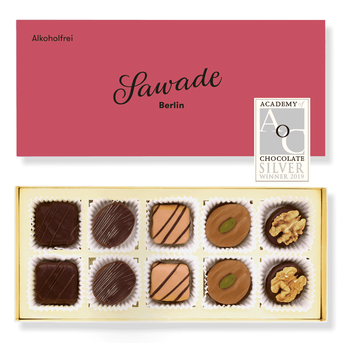 Sawade - Pralinenschachtel alkoholfrei, 115g