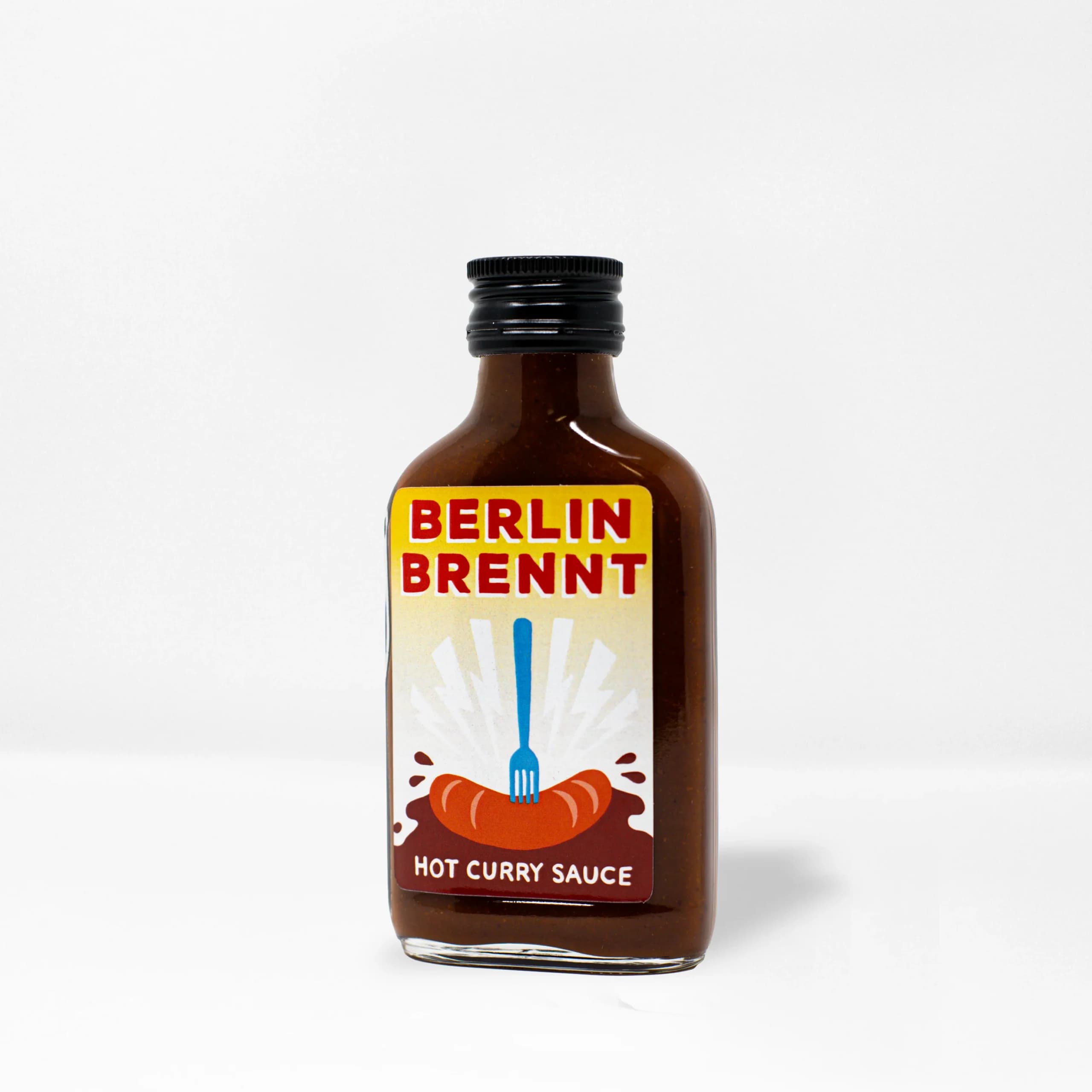 Crazy Bastard Berlin Brennt Hot Curry Sauce, 100ml