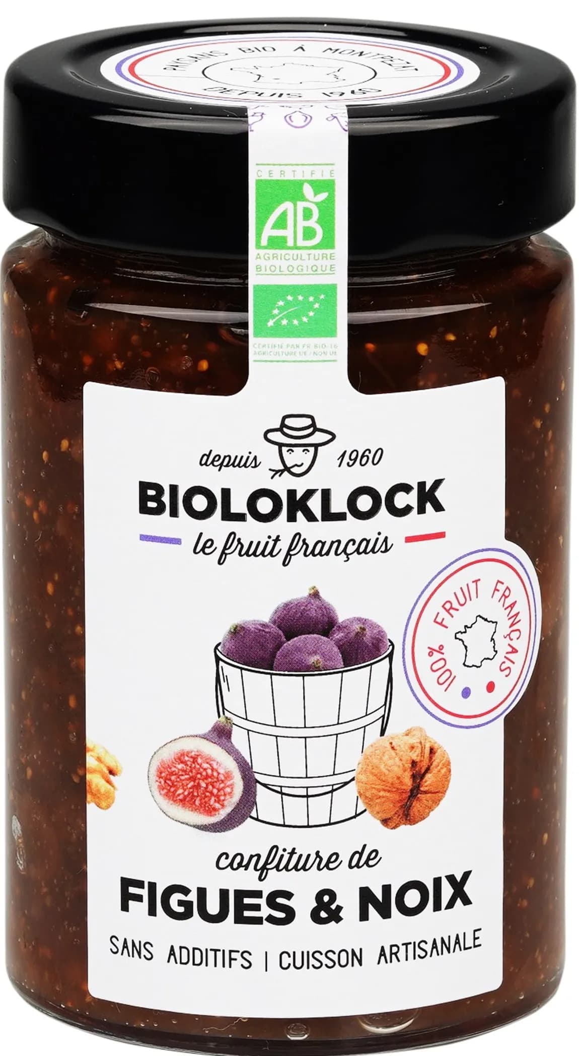 Bioloklock französische Bio Feigen- & Walnusskontitüre, 230g
