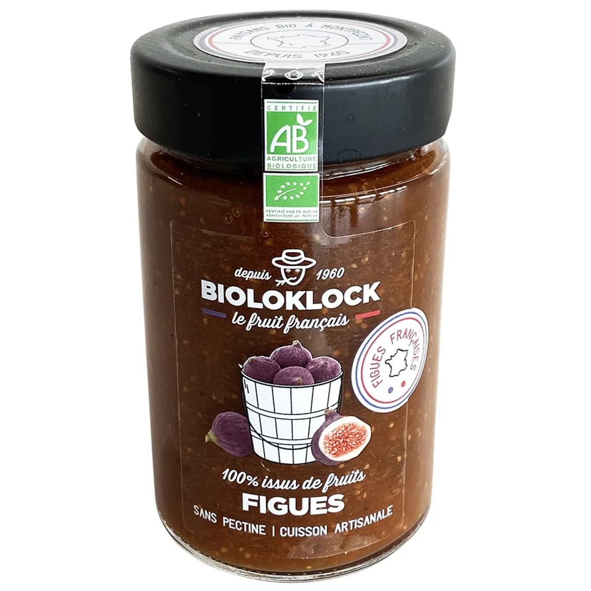 Bioloklock französische Bio Feigenkonfitüre, 230g