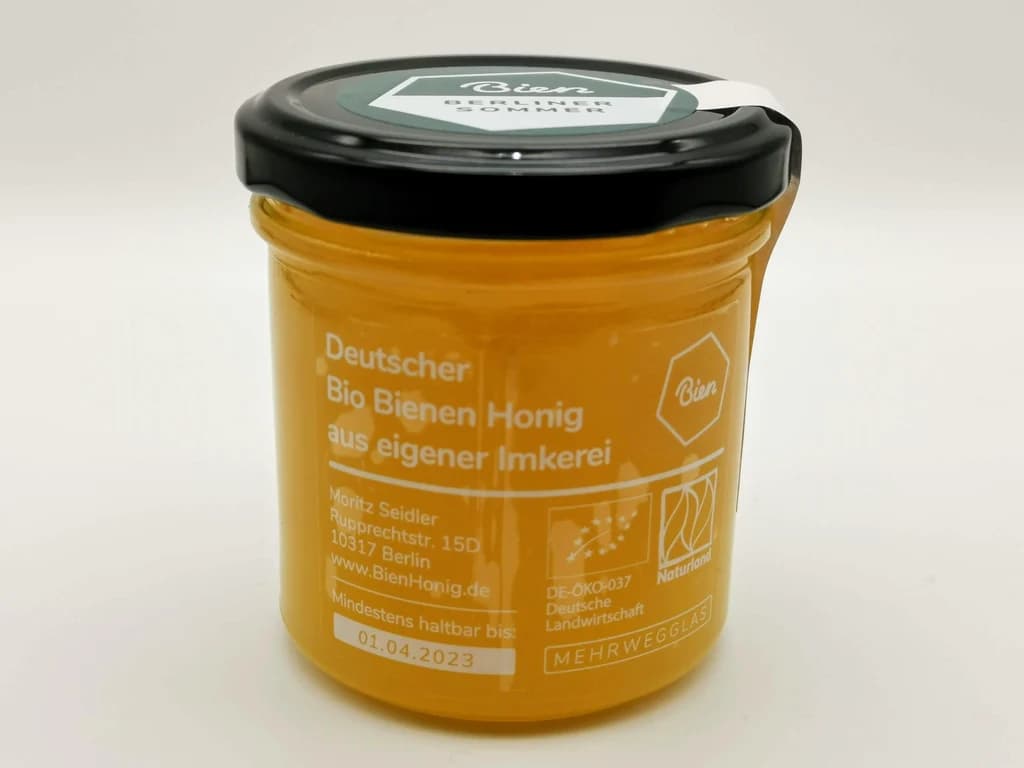 Bien Bio Berliner Sommerhonig, 90g