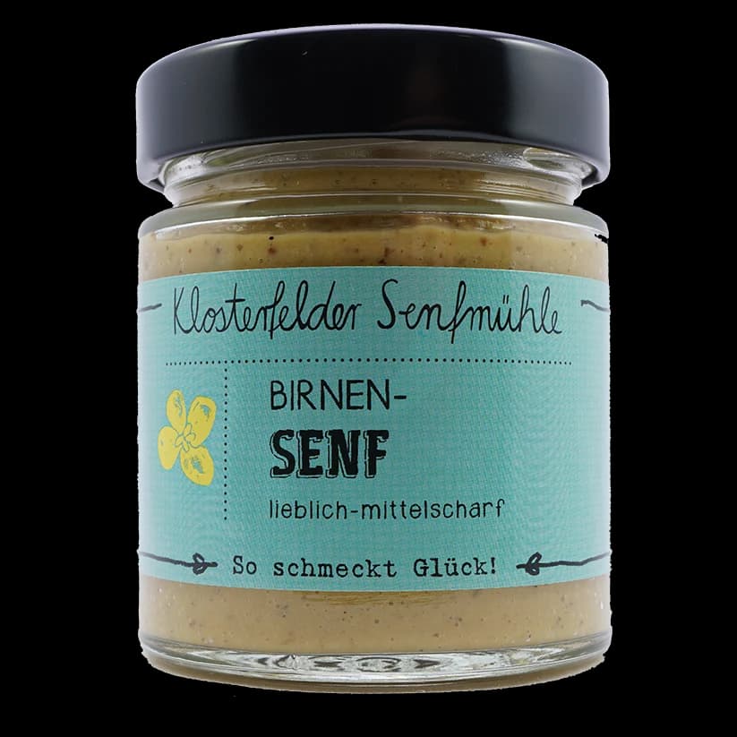 Klosterfelder Senfmühle - Birnensenf, 190ml