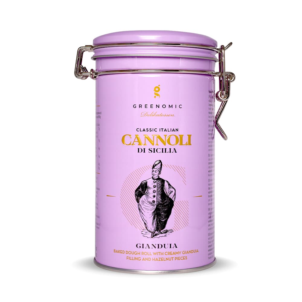 Greenomic - Cannoli Gianduia, 200g Dose