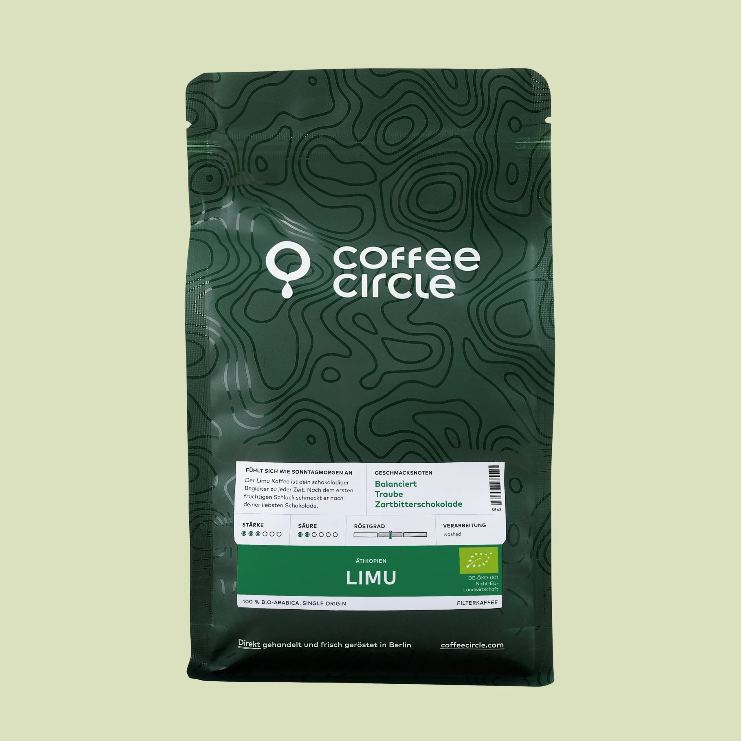 Coffeecircle - Limu Kaffee Bio, 250g ganze Bohne
