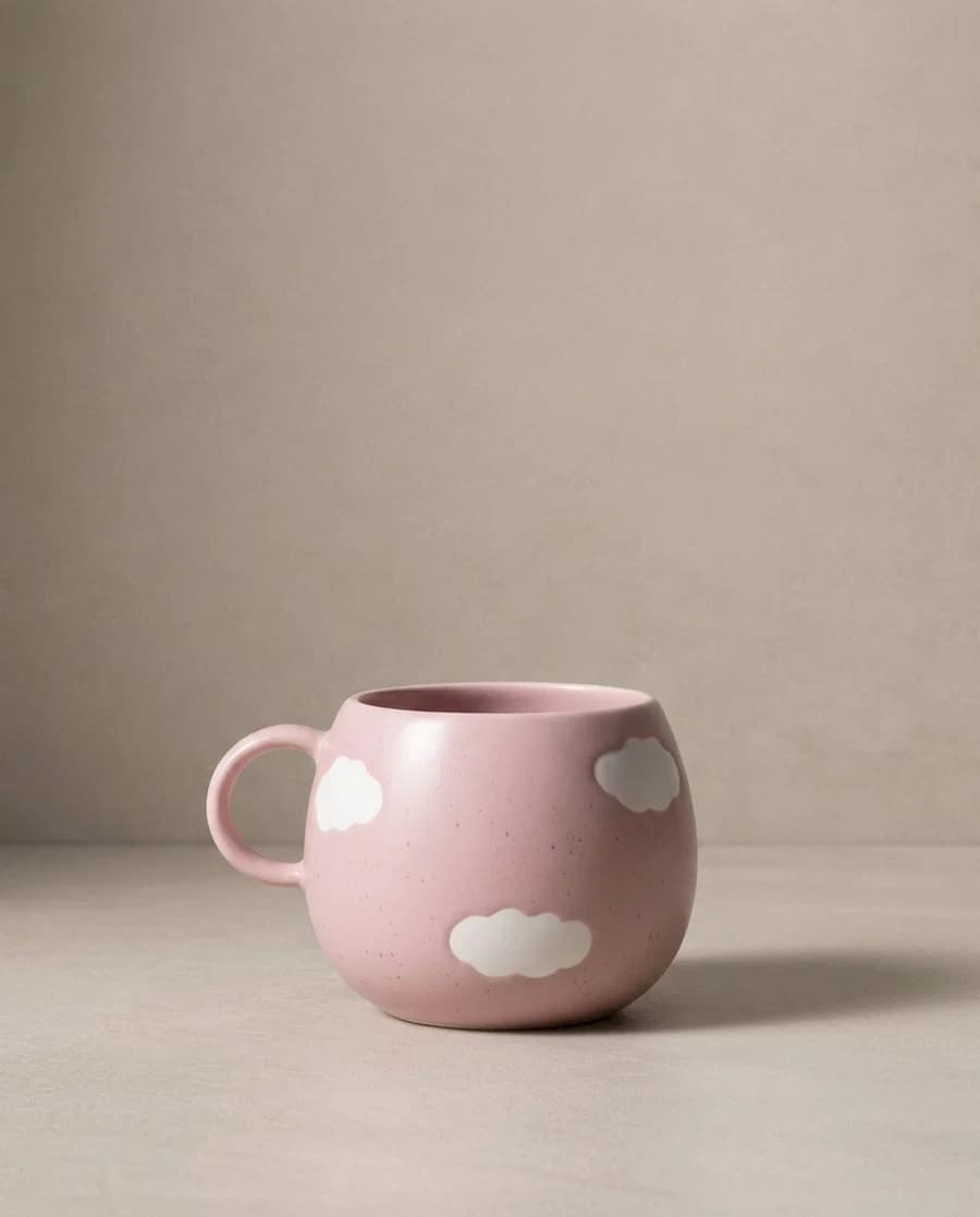 Egg back home - Pink Cloud Mug 500ml