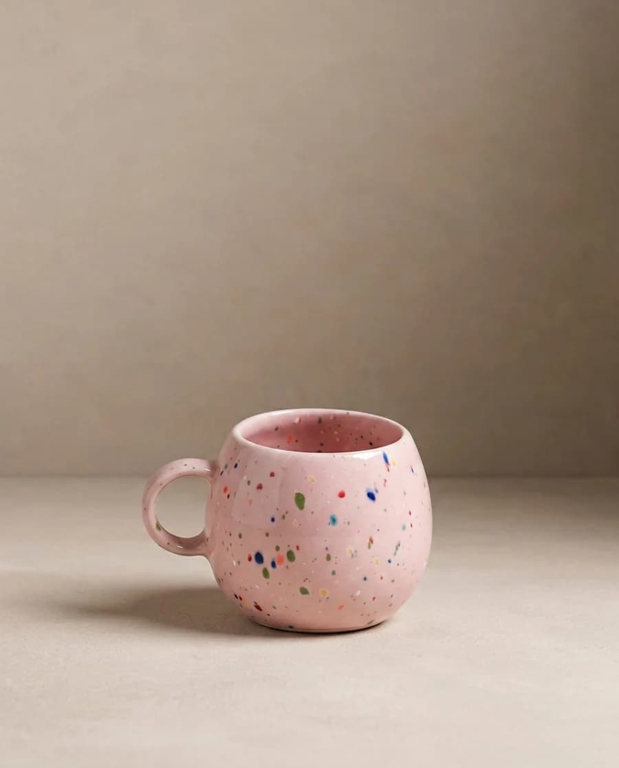 Egg back home - Pinke Kugel-Espressotasse
