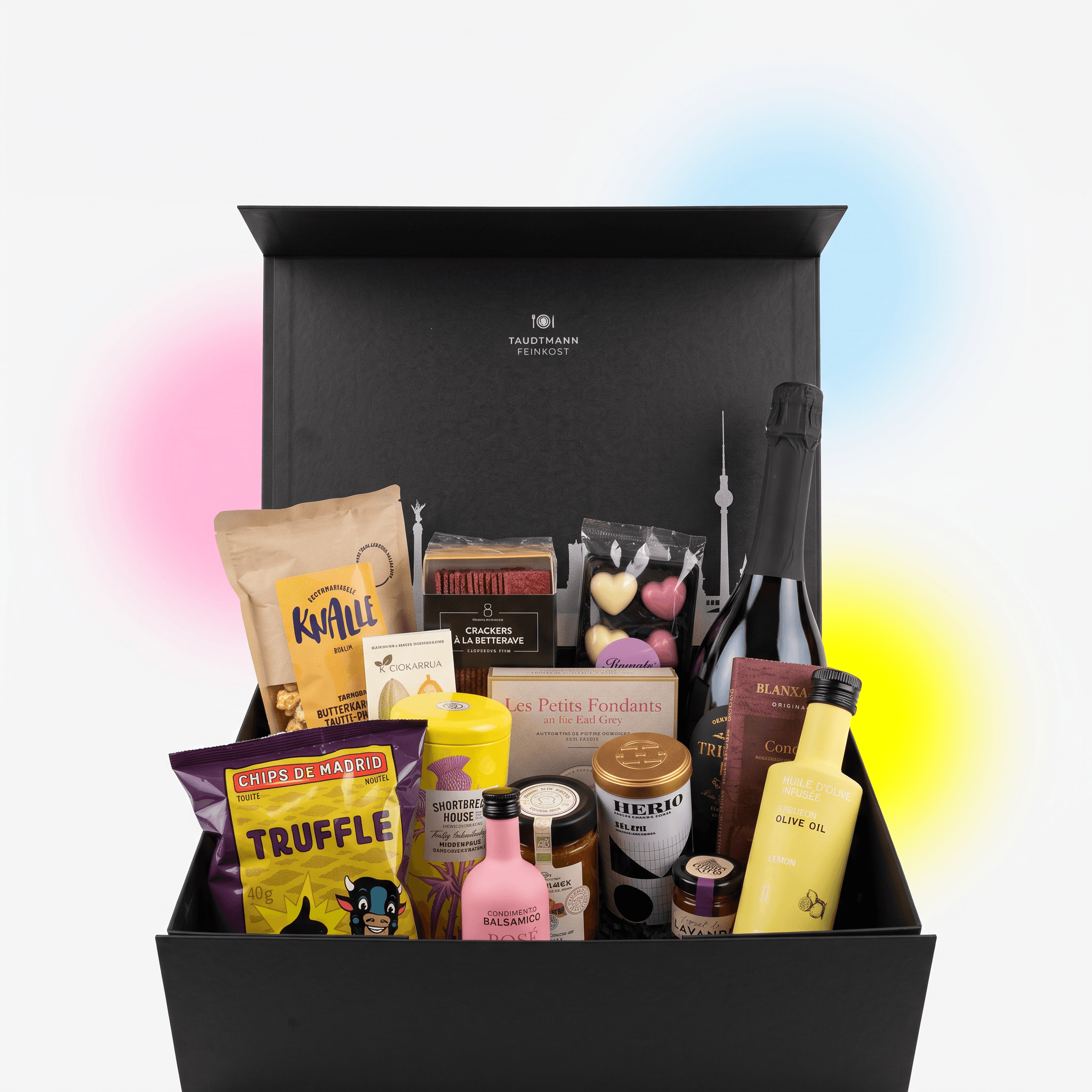 Herzlichen Glückwunsch Geschenkbox L – Premium mit Cremant