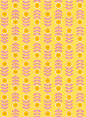Geschenkpapier - Toni Starck - Sunny Flowers