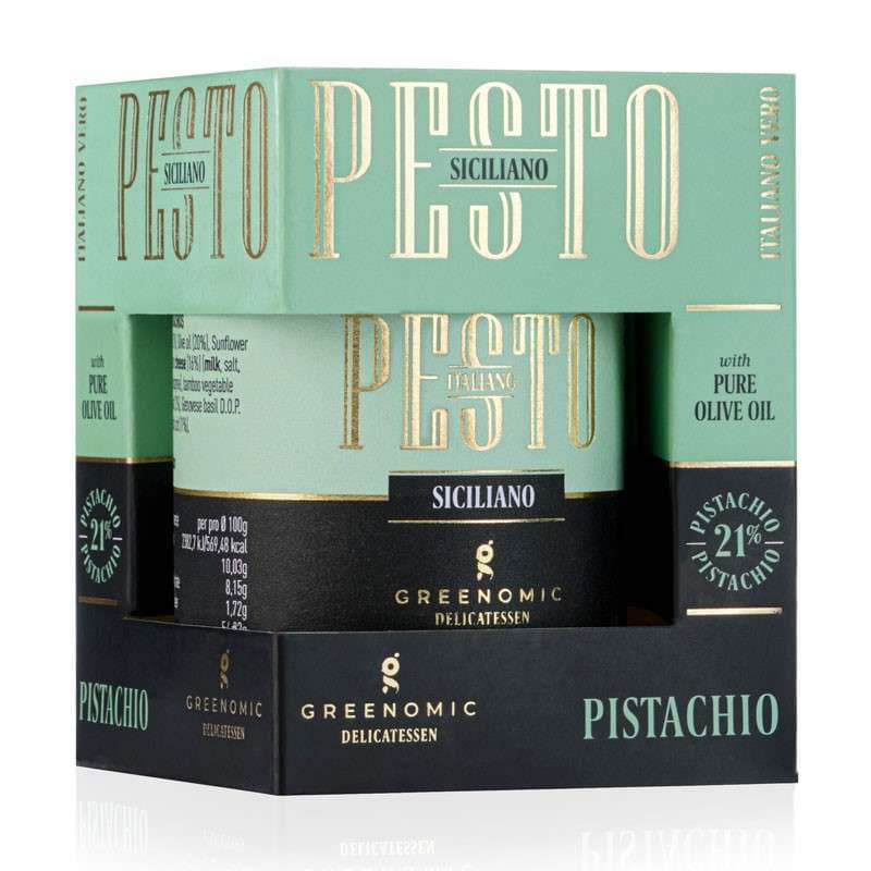 Greenomic - Pesto Siciliano Pistacchio, 130g