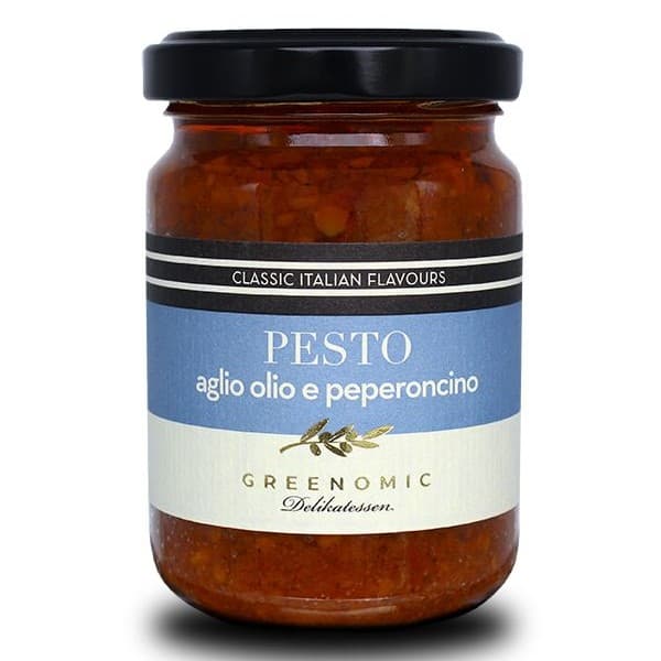 Greenomic - Pesto aglio olio e peperoncino, 135g