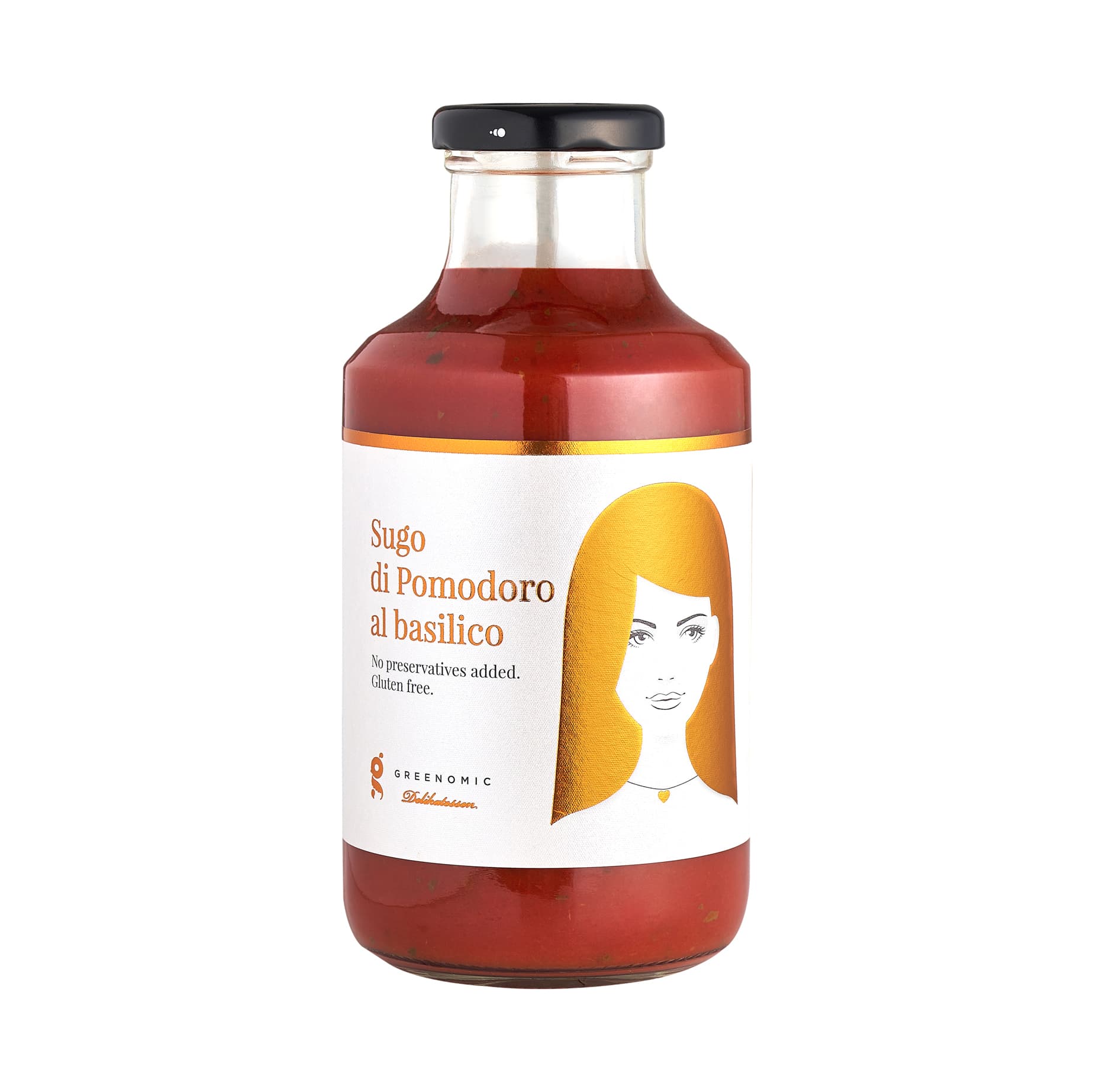 Greenomic -  Sugo Pomodoro al Basilico 500ml