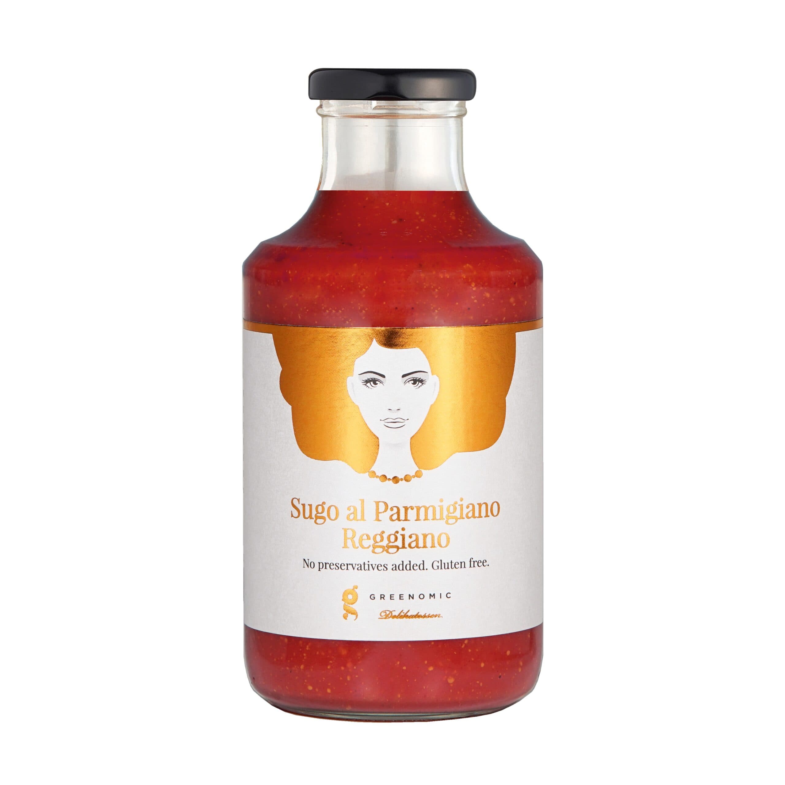 Greenomic - Sugo al Parmigiano Reggiano, 500ml