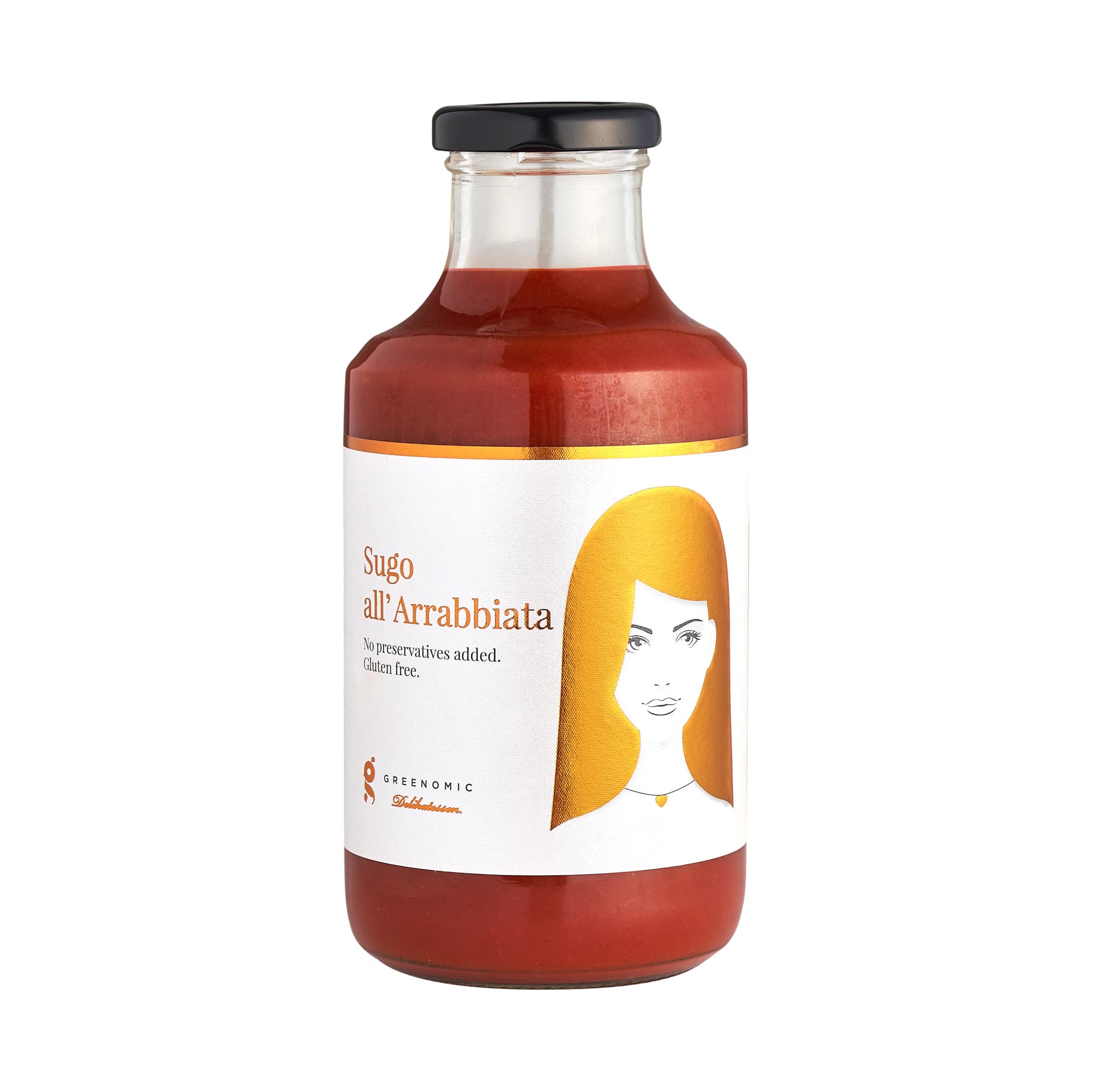 Greenomic - Sugo all´ Arrabbiata, 500ml