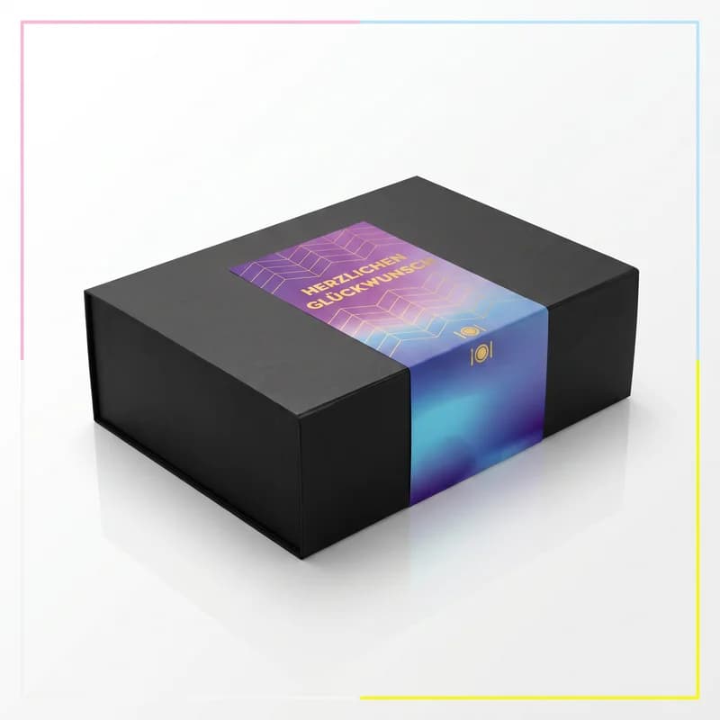 Herzlichen Glückwunsch Geschenkbox - S - Die süße Geschenkbox zum Gratulieren