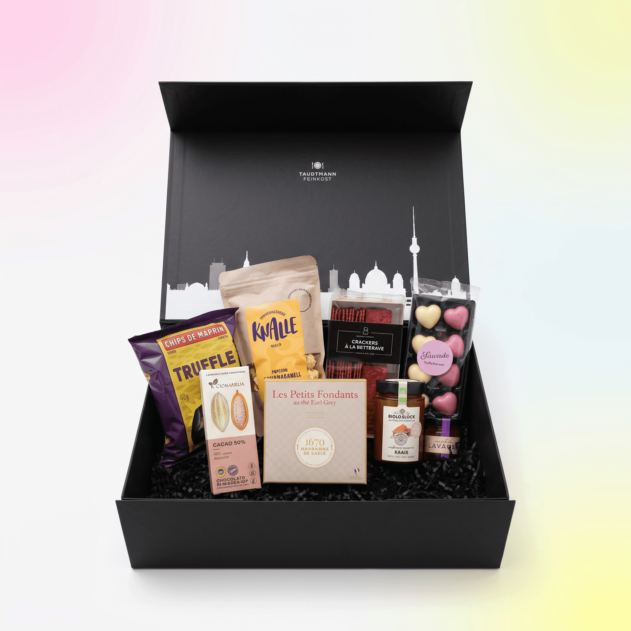 Herzlichen Glückwunsch Geschenkbox - S - Die süße Geschenkbox zum Gratulieren