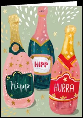 Klappkarte - Sharon Montgomery - Hipp Hipp Hurra
