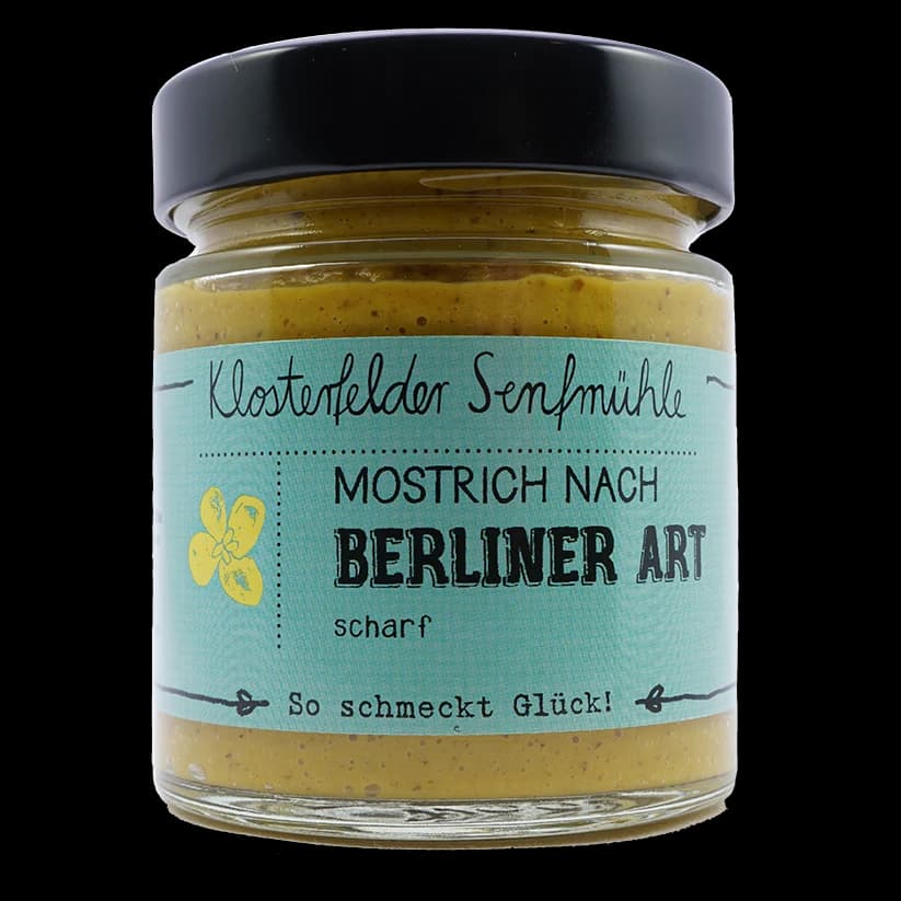Klosterfelder Senfmühle - Mostrich "nach Berliner Art", 190ml