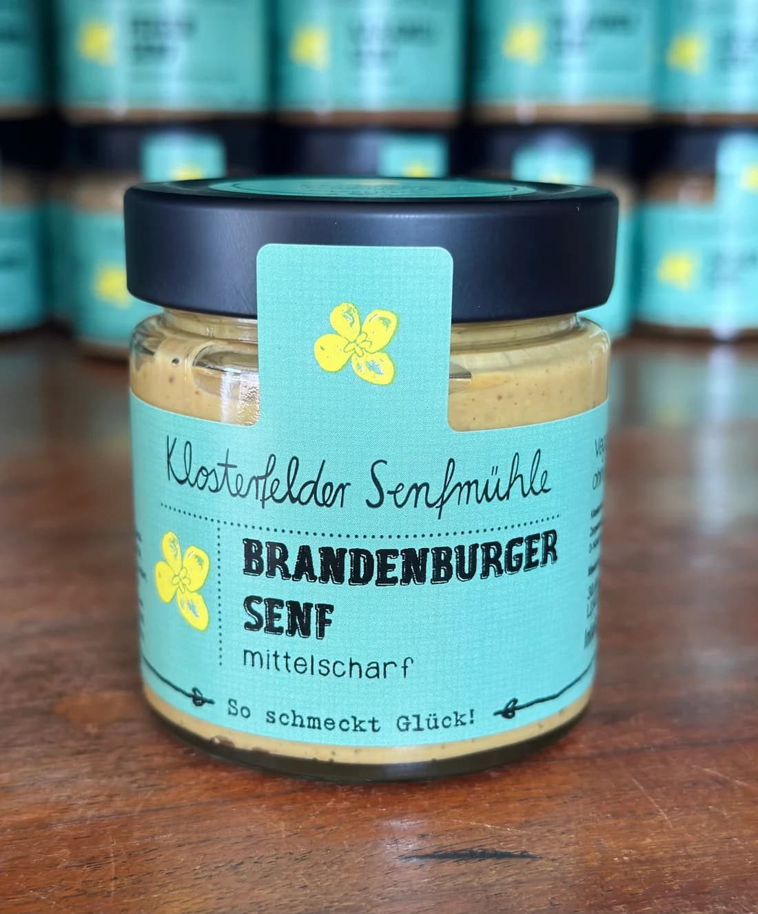 Klosterfelder Senfmühle - Brandenburger Senf "mittelscharf", 190ml