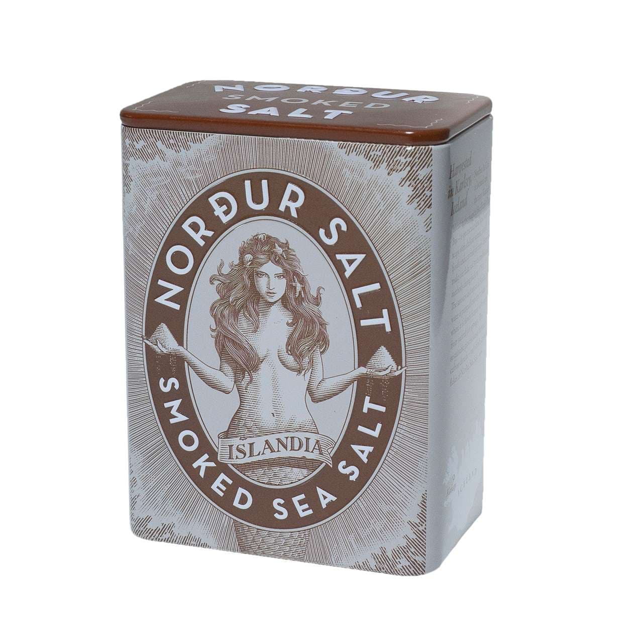 Nordur Salt Smoked Sea Salt, Metalldose 100g