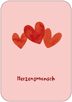 Postkarte - Saemilee - Herzensmensch