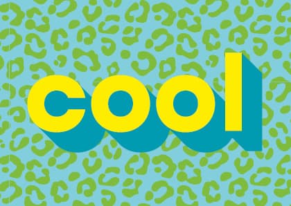 Postkarte - happy wrong - cool