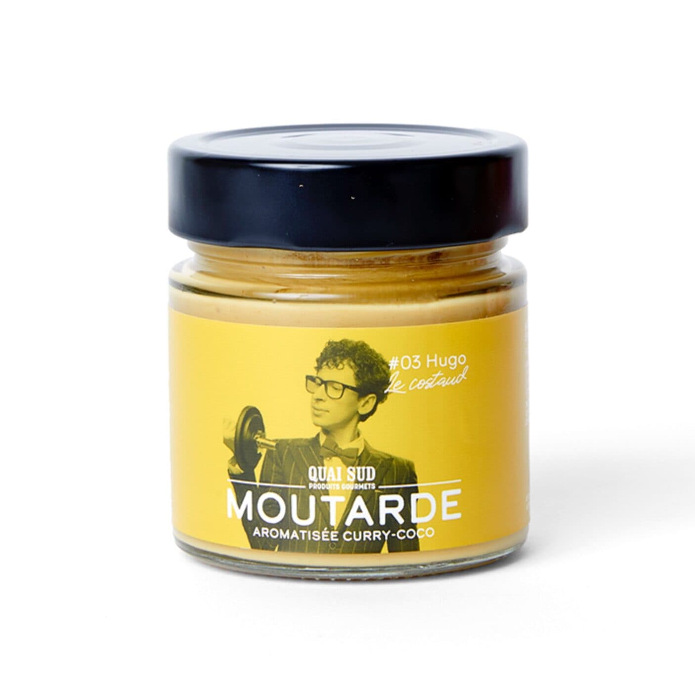 Quai Sud- Gourmet Senf mit Curry & Kokos 200g
