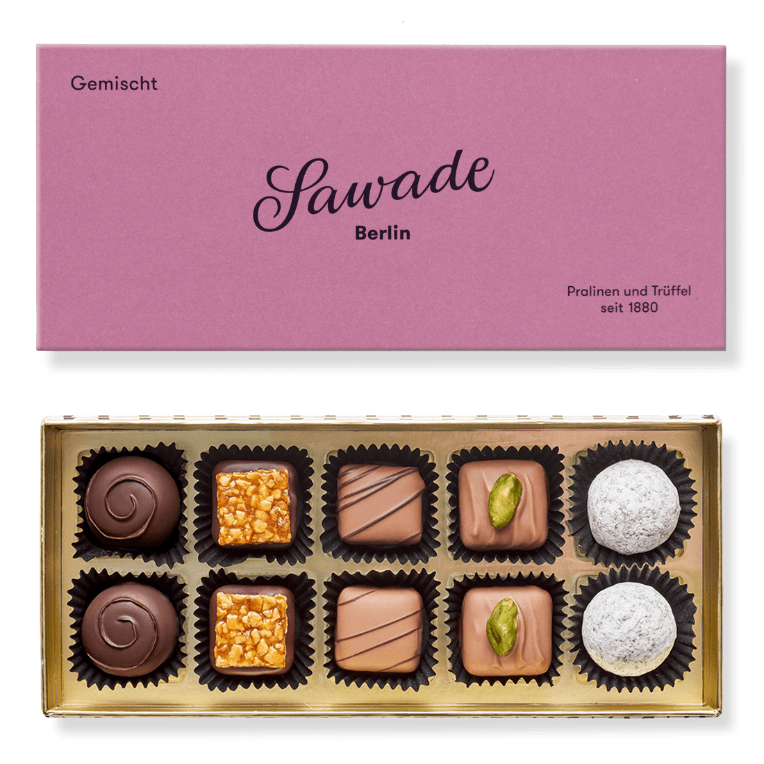 Sawade - Pralinenschachtel Gemischt, 115g