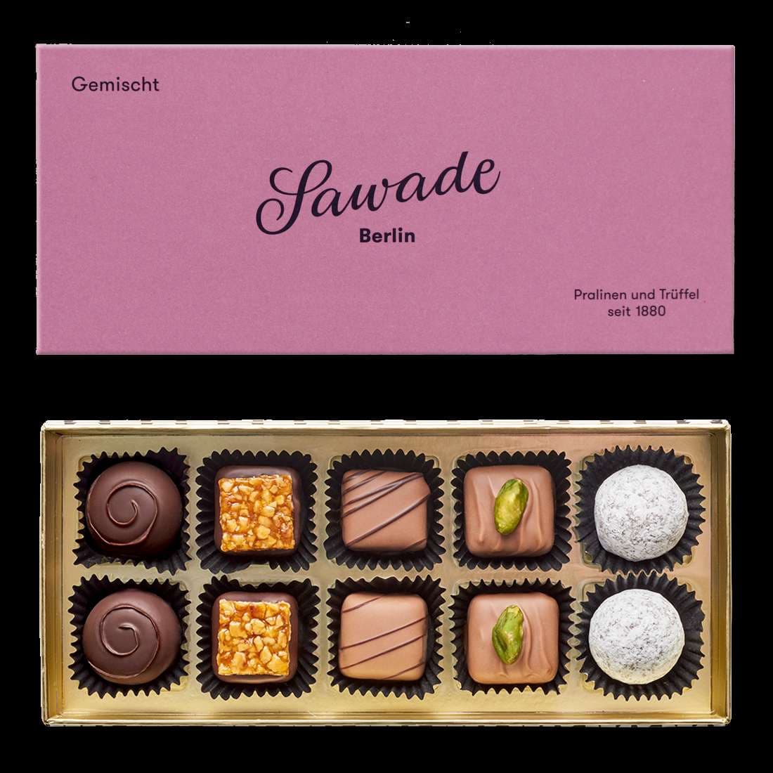Sawade - Pralinenschachtel Gemischt, 115g