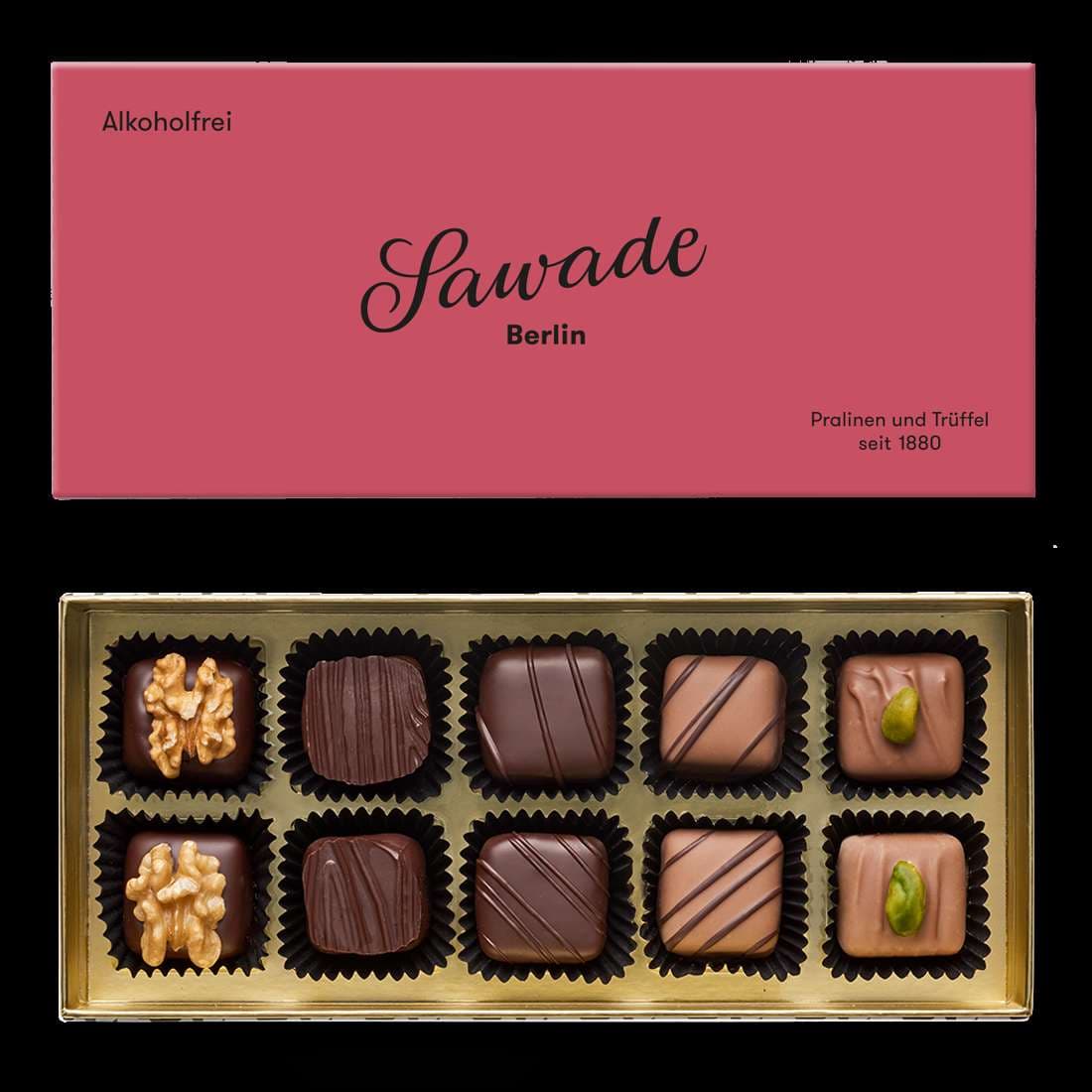 Sawade - Pralinenschachtel alkoholfrei, 115g