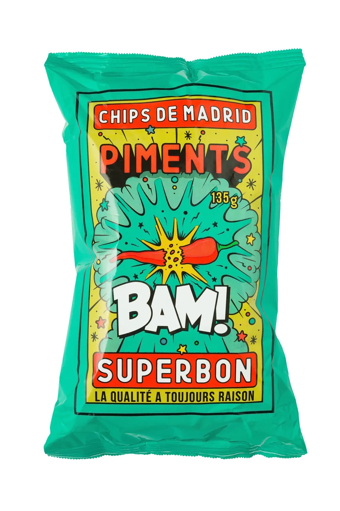 Superbon Chips - Pimento Chilli Pepper, 125g