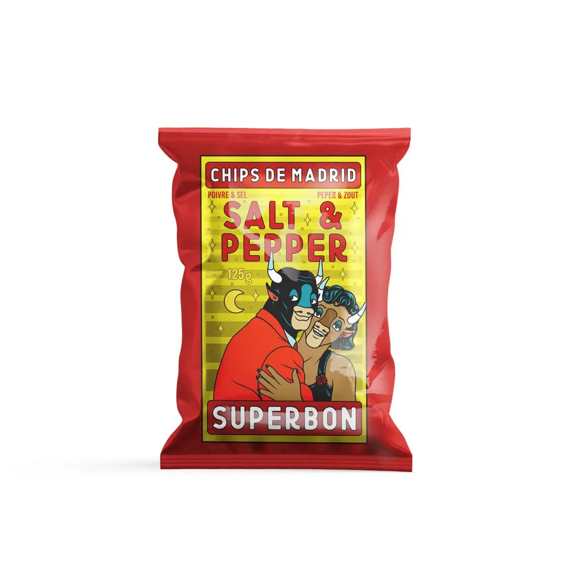 Superbon Chips - Salt & Pepper, 125g
