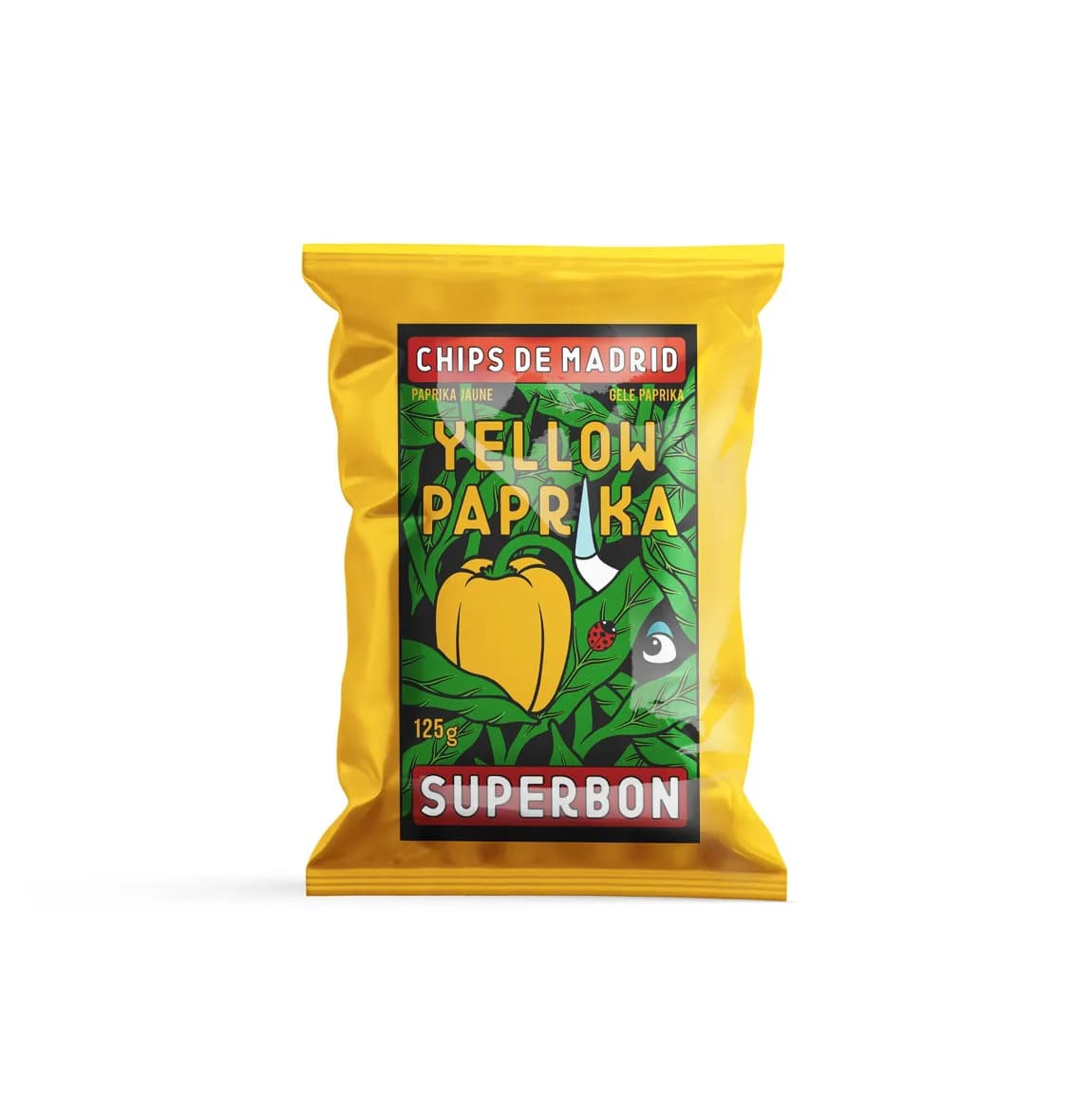 Superbon Chips - Yellow Paprika, 125g
