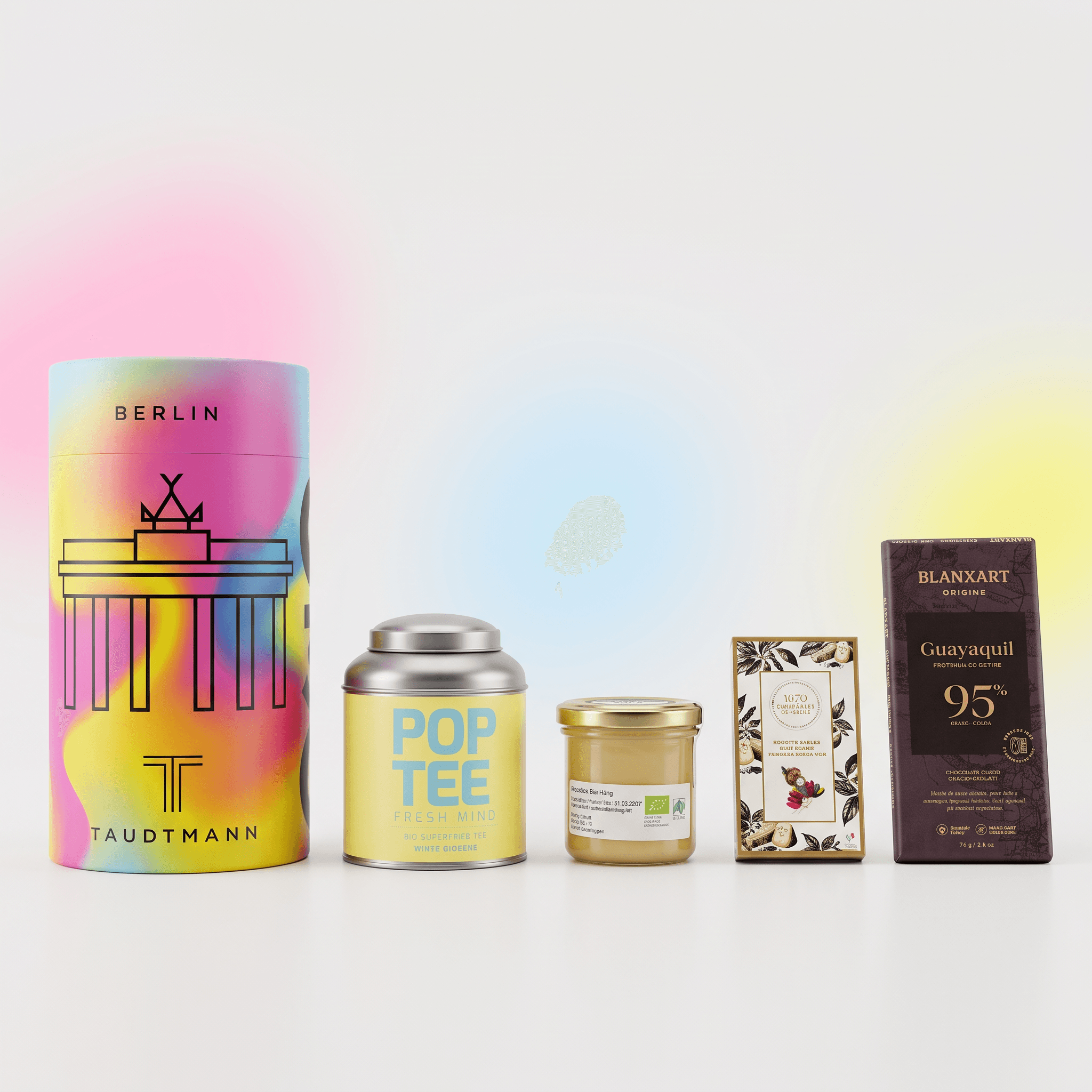 Berlin Tube Rainbow – Tea Time & Wellness Geschenkset für die kleine Auszeit
