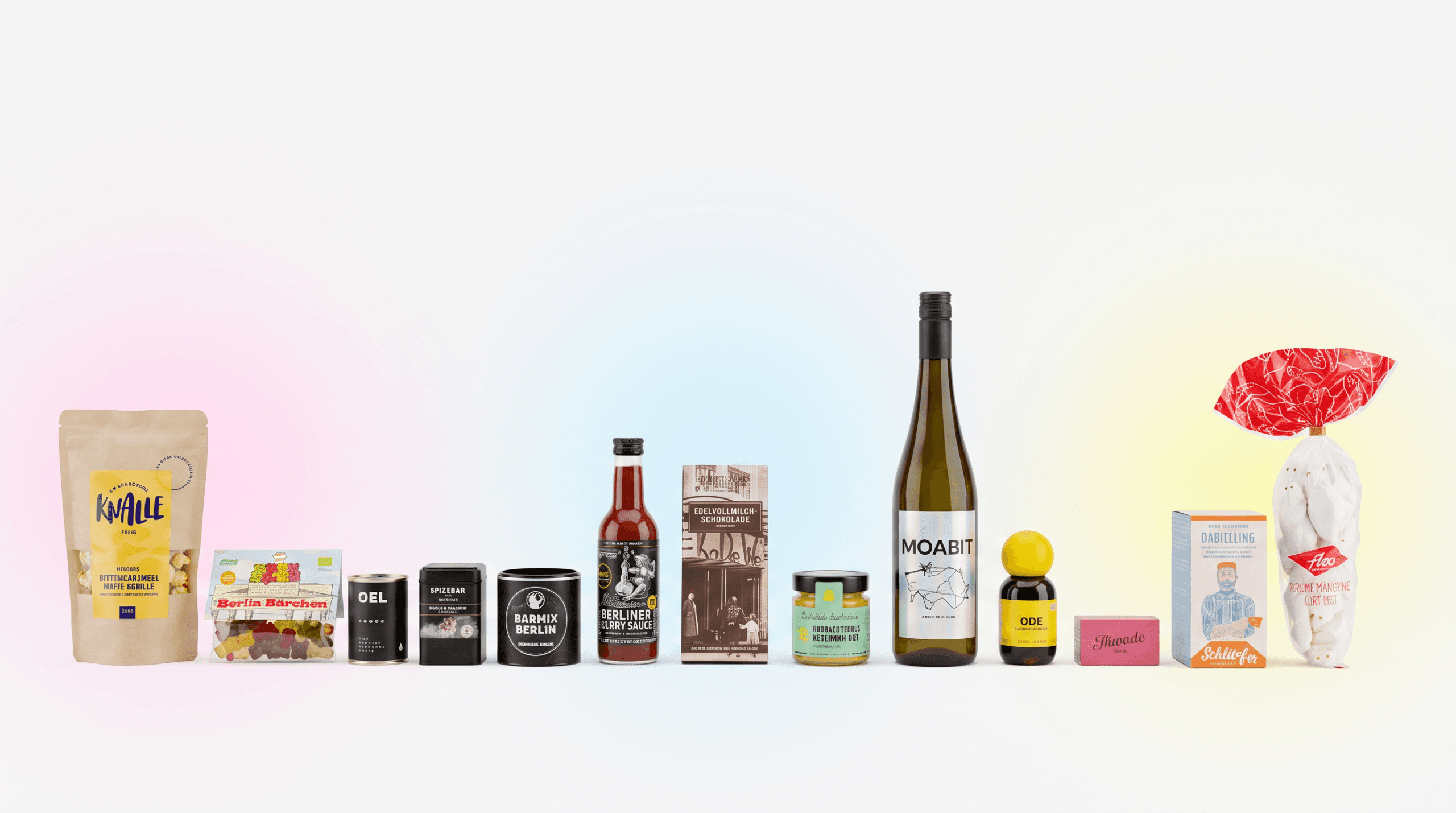 Volle Packung Hauptstadt mit Schuss | Berlin Box mit Wein