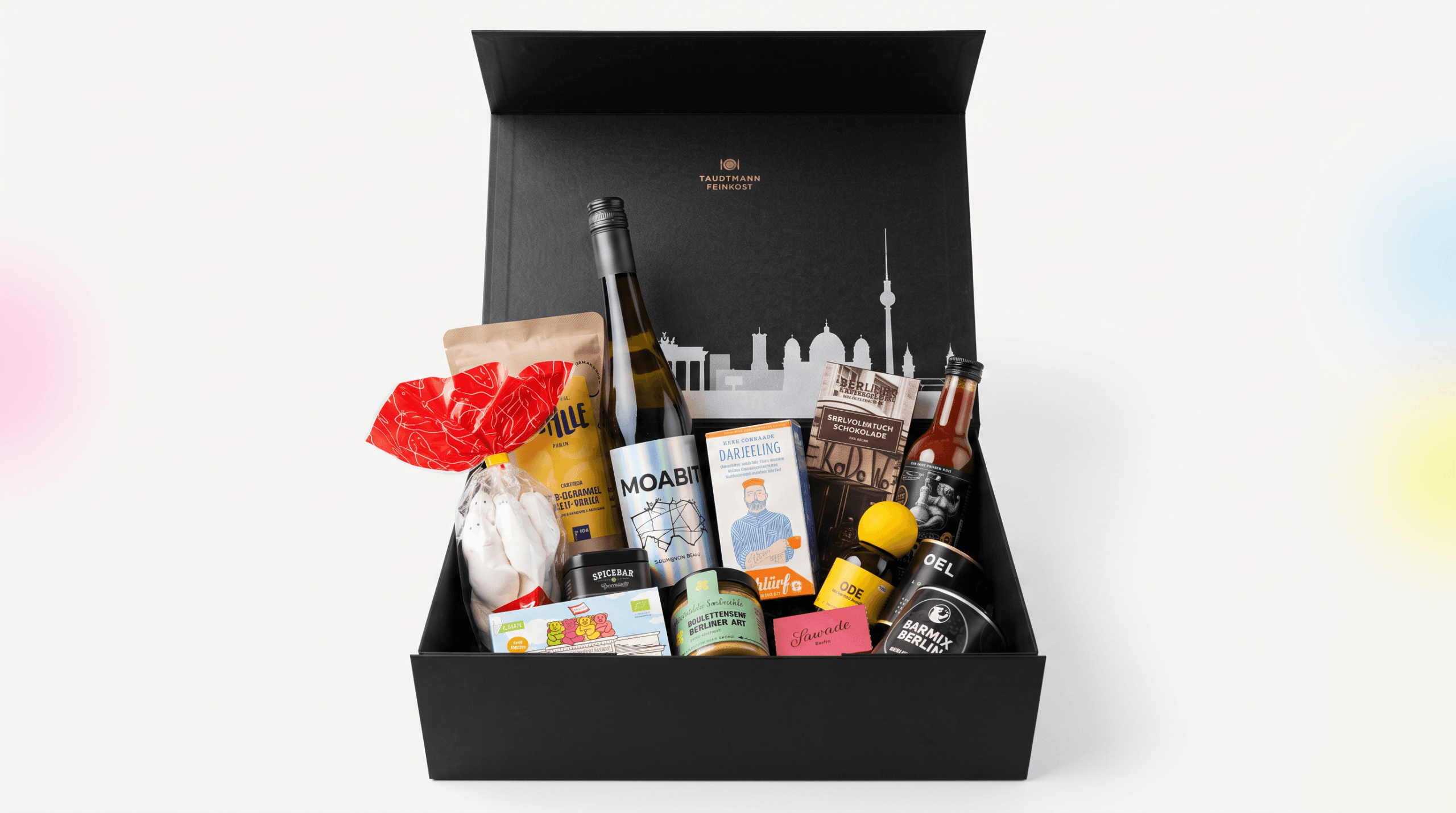Volle Packung Hauptstadt mit Schuss | Berlin Box mit Wein