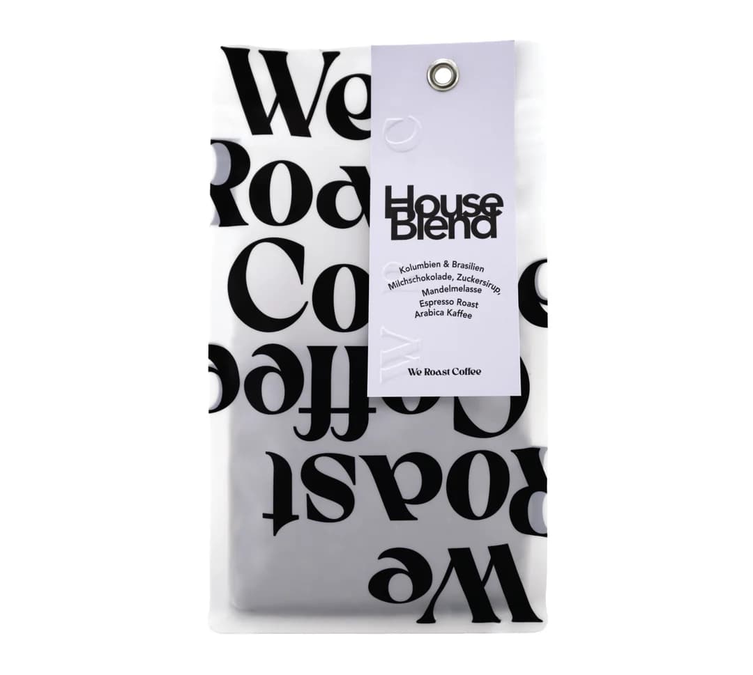 We Roast Coffee - House Blend Espresso / Kolumbien & Brasilien,  250g Gemahlen
