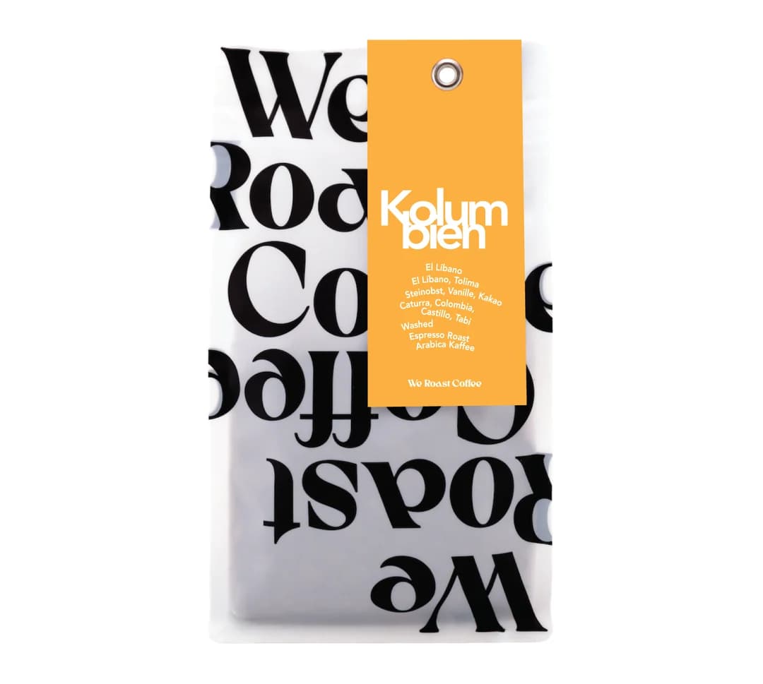 We Roast Coffee - El Líbano / Kolumbien, 250g ganze Bohne