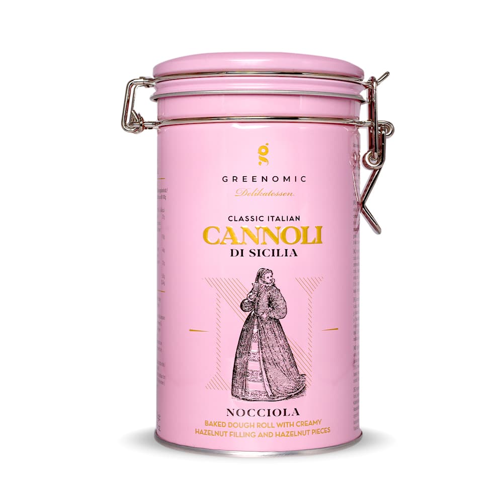 Greenomic - Cannoli Nocciola, 200g Dose