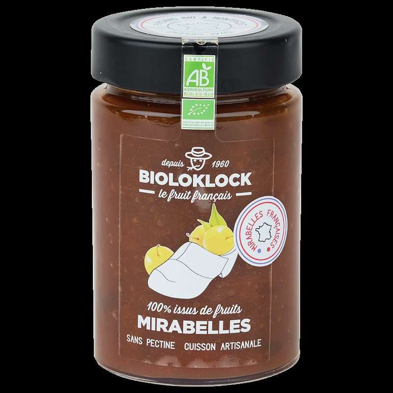 Bioloklock französische Bio Mirabellenkonfitüre, 230g