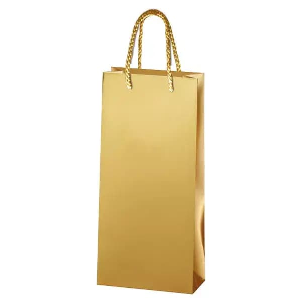 Geschenktüte - 2er Mattglanz Gold