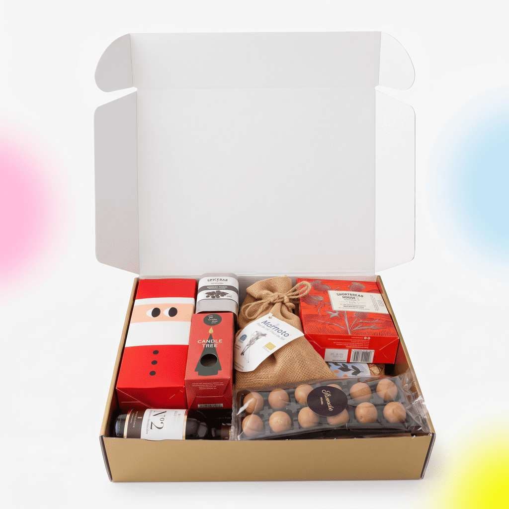 Goldstück – Feinkost Geschenkbox zu Weihnachten