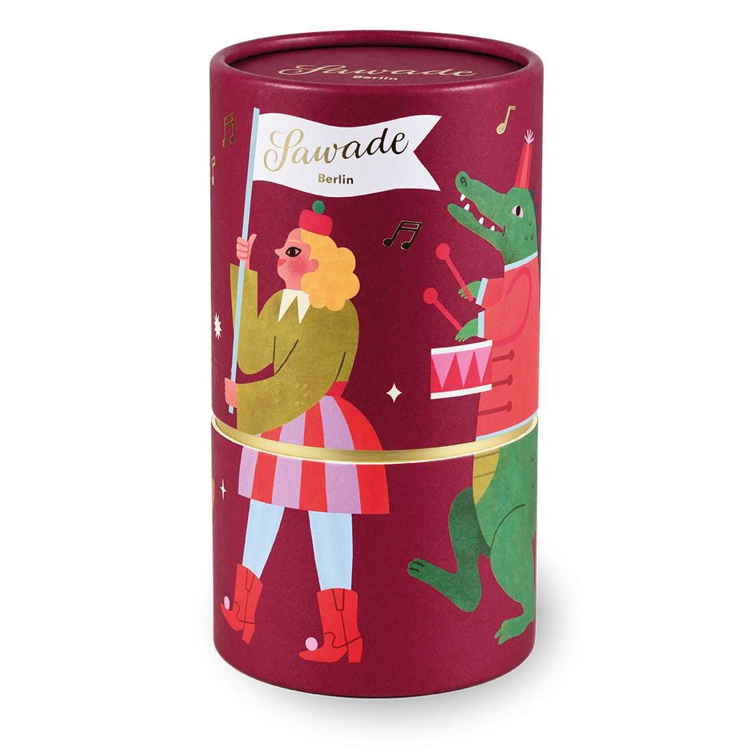Sawade - Pralinendose "Parade" Weihnachtskugeln, 15 alkoholfreie Pralinen