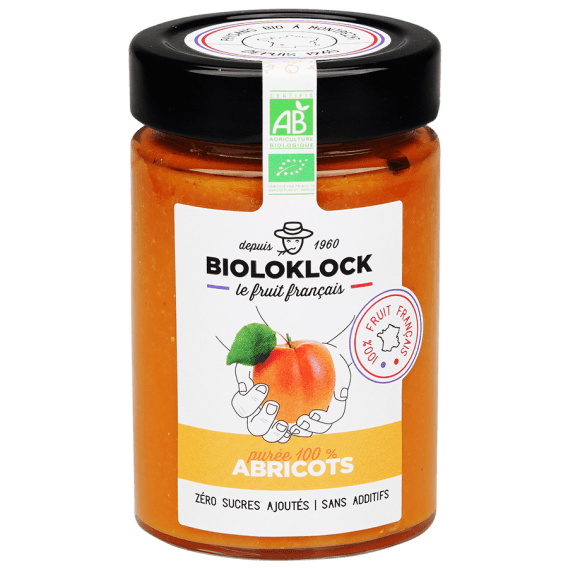 Bioloklock französische Bio Aprikosenkonfitüre, 230g