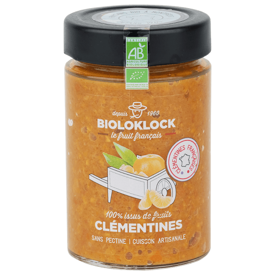 Bioloklock französische Bio Clementinen Konfitüre, 230g
