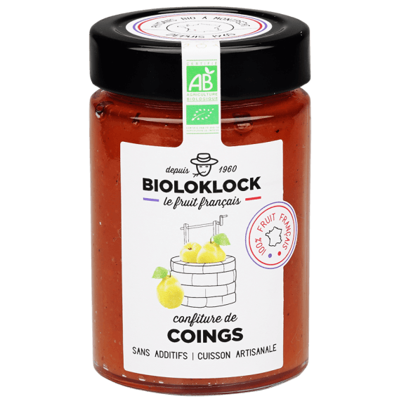 Bioloklock französische Bio Quittenkonfitüre, 230g