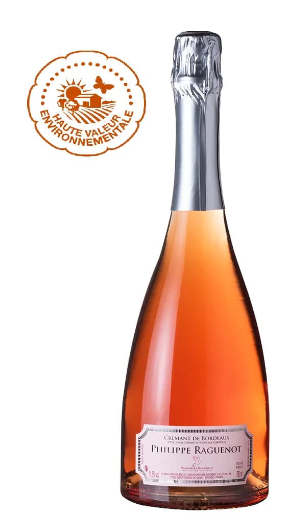 Cremant Philippe Raguenot Rosé, aoc cremant de bordeaux 0,75l