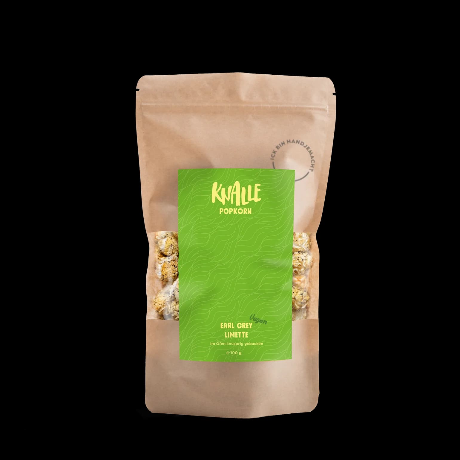 Knalle Popcorn Earl Grey & Limette, 100g Tüte