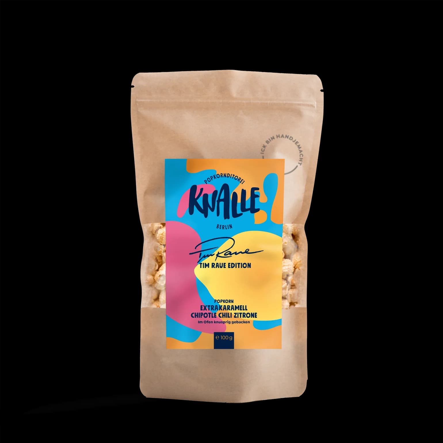 Knalle Popcorn x Tim Raue - Chipotle Chili Zitrone, 100g