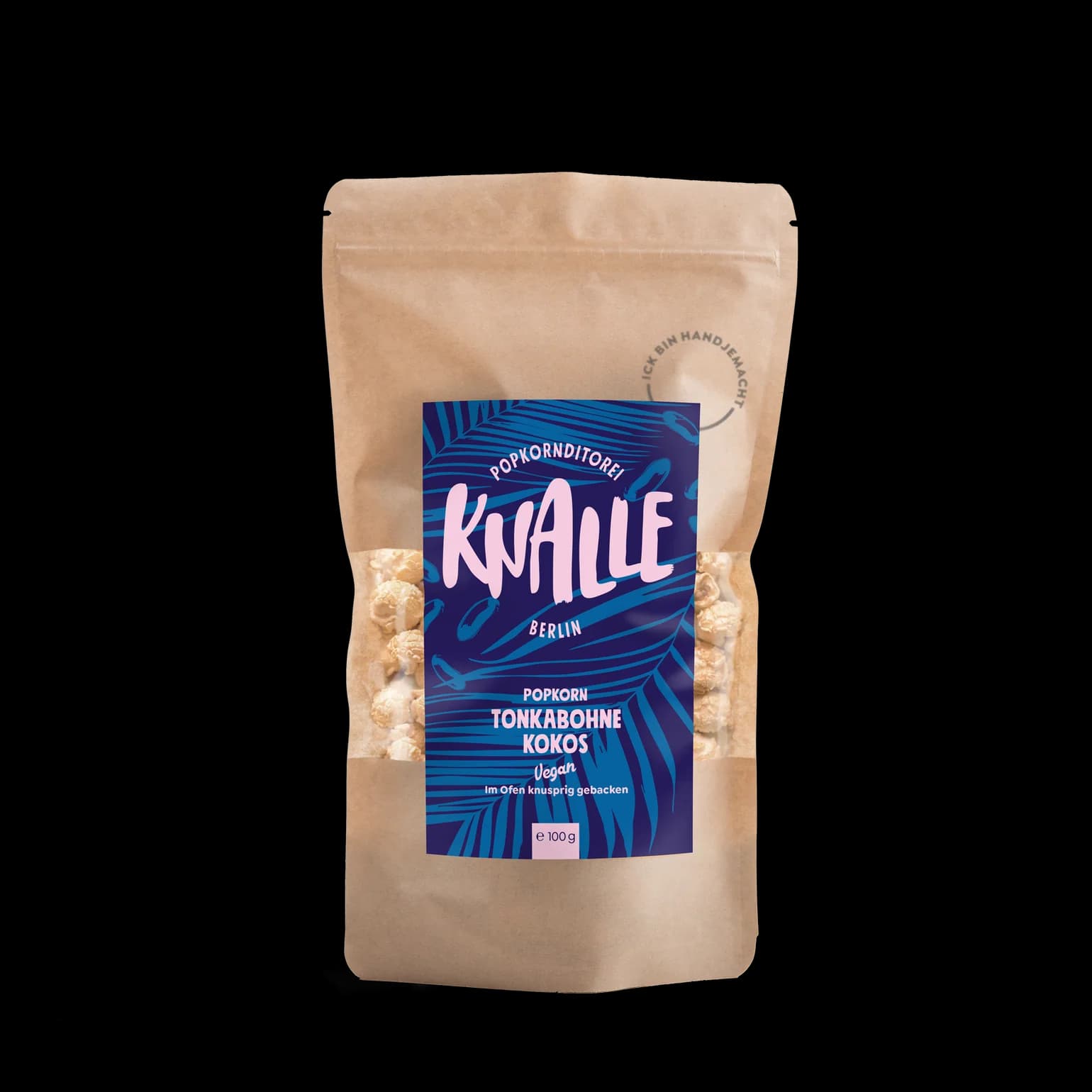 Knalle Popcorn Tonkabohne Kokos, 100g